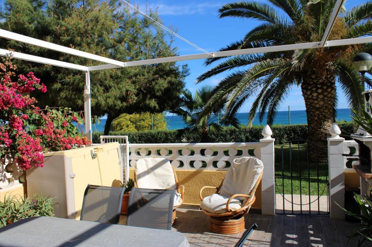 Bungalo En Primera Linea De La Playa Ел Кампело Екстериор снимка