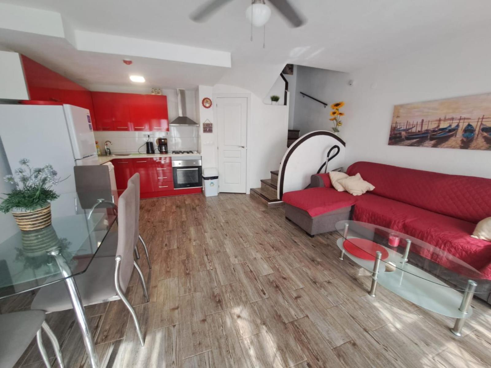 Bungalo En Primera Linea De La Playa Ел Кампело Екстериор снимка