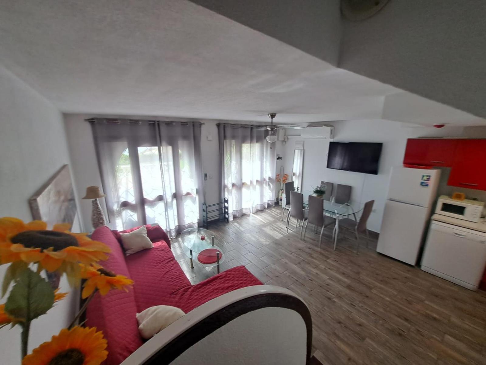 Bungalo En Primera Linea De La Playa Ел Кампело Екстериор снимка